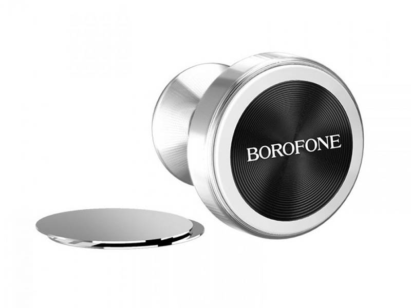 фото Держатель Borofone BH5 Platinum Metal Magnetic Silver