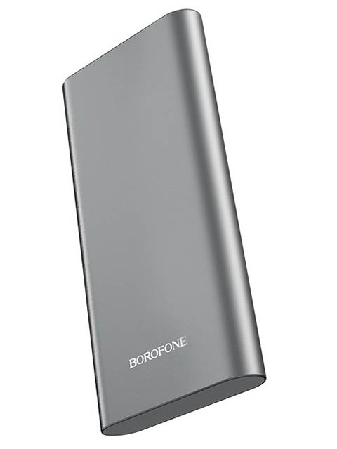 фото Внешний аккумулятор borofone power bank bt19a universal 15000mah metal grey
