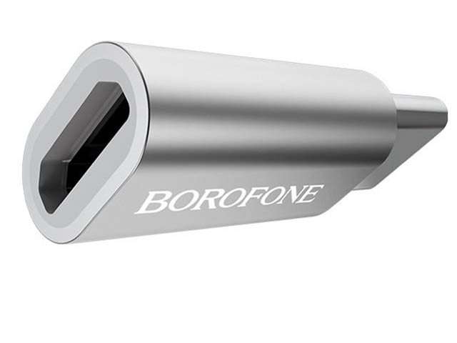 фото Аксессуар Borofone BV4 Micro to Type-C Silver