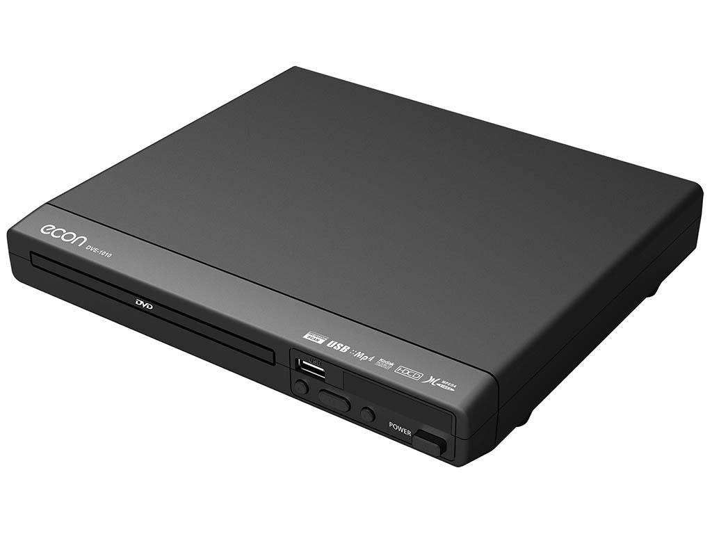 

Плеер Econ DVE-1010 Black, DVE-1010