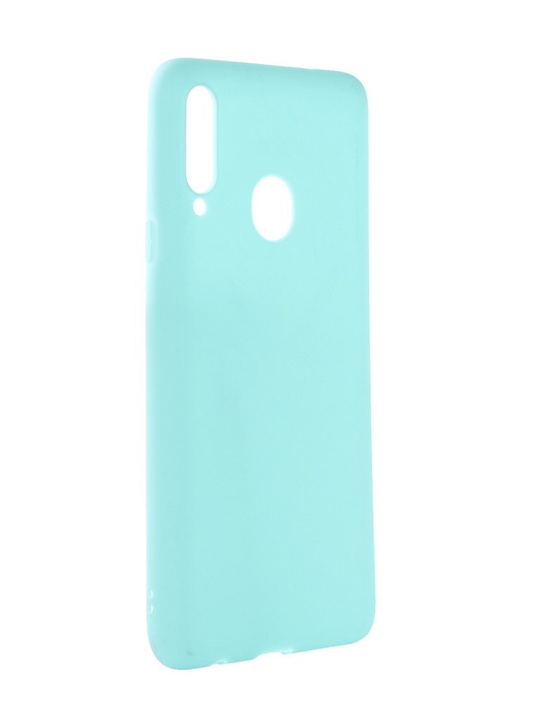 фото Чехол zibelino для samsung galaxy a20s a207 2019 soft matte turquoise zsm-sam-a20s-tqs