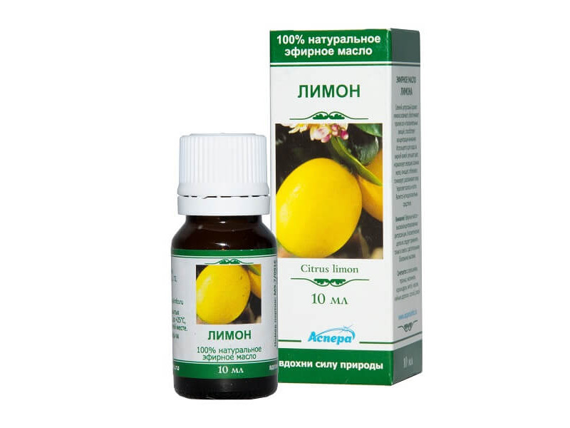 Масло эфирное Аспера Лимон 10ml ПК2301А026 эфирное масло арбуз и мята 30 мл богатство аромата