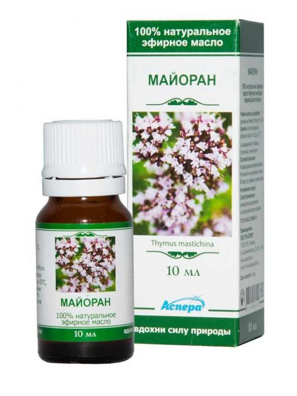 

Масло эфирное Аспера Майоран 10ml ПК2301С027, ПК2301С027