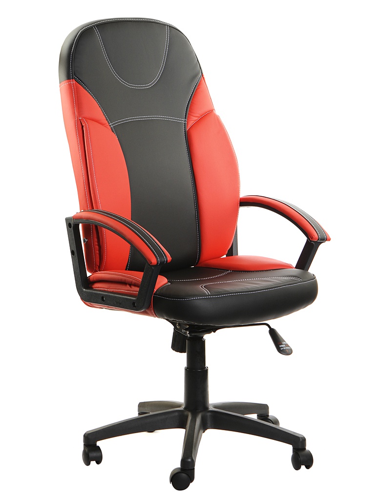 фото Компьютерное кресло TetChair Twister искусственная кожа Black-Red 3499