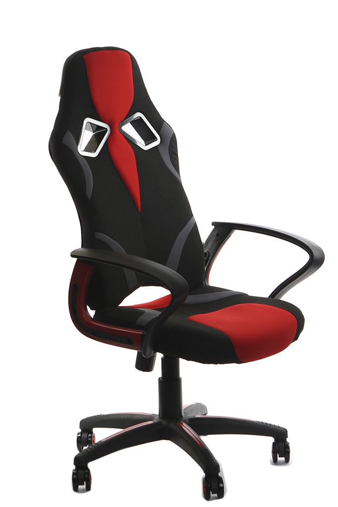 фото Компьютерное кресло TetChair Runner ткань Black-Red 12874