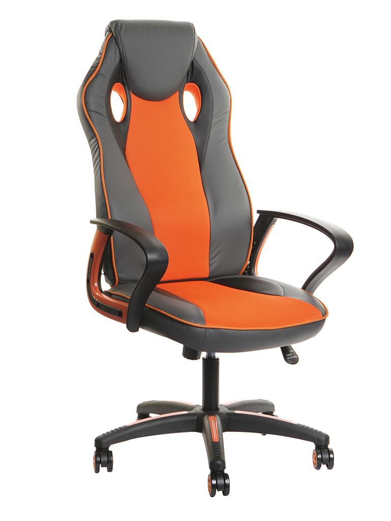 

Компьютерное кресло TetChair Racer New искусственная кожа, ткань Metallic-Orange 13228, Racer New