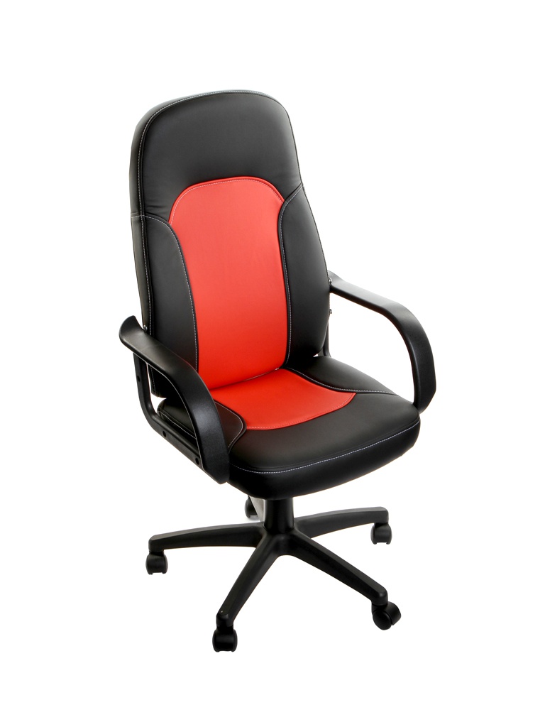 фото Компьютерное кресло TetChair Parma искусственная кожа Black-Red 2956