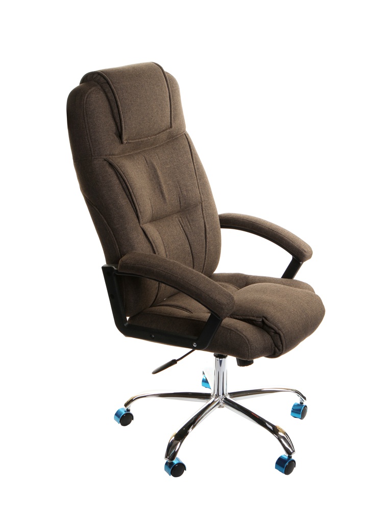 

Компьютерное кресло TetChair Bergamo ткань, хром Brown 13004, Bergamo