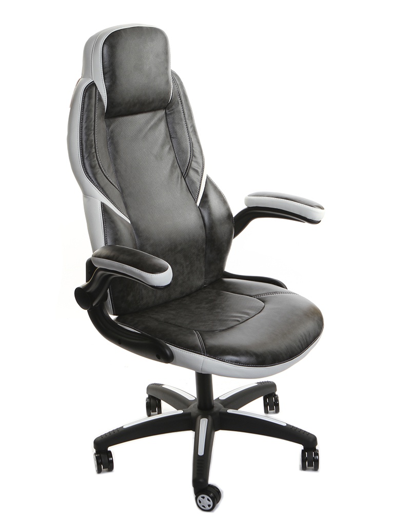 

Компьютерное кресло TetChair Bazuka искусственная кожа Grey-White 13082, Bazuka