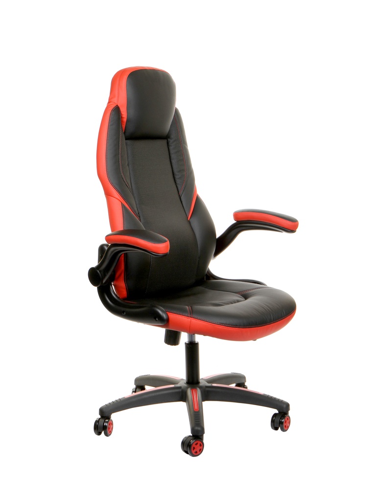 фото Компьютерное кресло TetChair Bazuka искусственная кожа Black-Red 13085