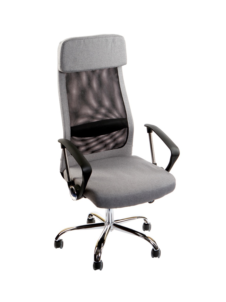 фото Компьютерное кресло TetChair Profit ткань Grey-Black 12728