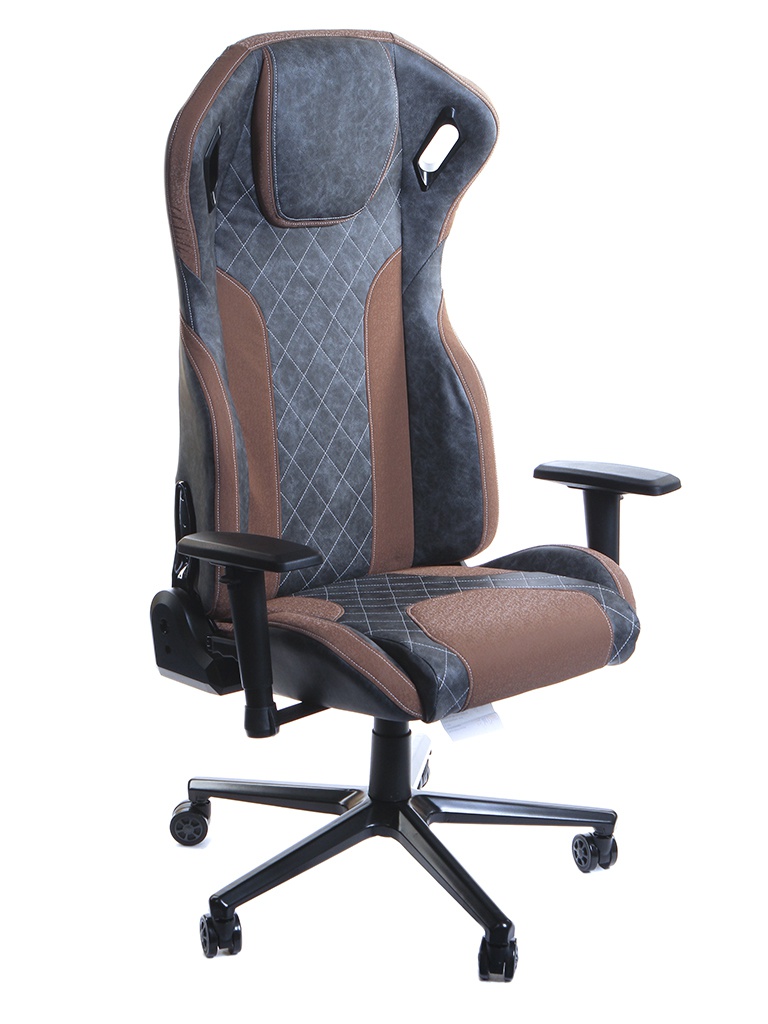 фото Компьютерное кресло TetChair iMatrix искусственная кожа Grey-Brown 13078