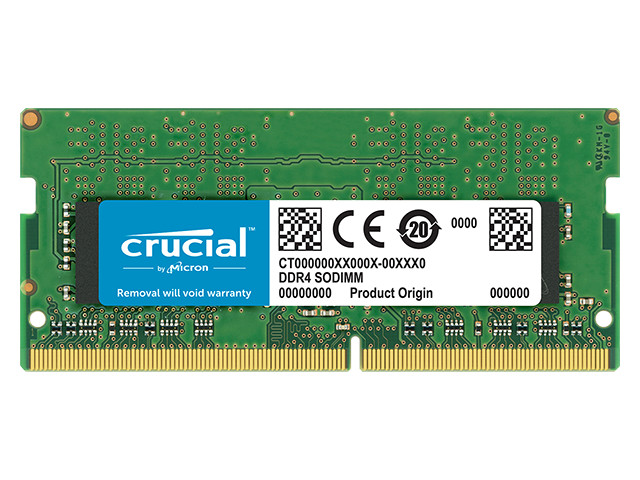 фото Модуль памяти crucial ddr4 sodimm 2666mhz pc4-21300 cl19 - 16gb ct16g4sfd8266