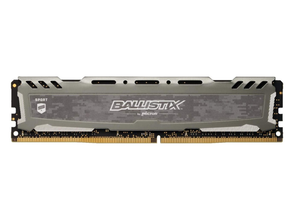 

Модуль памяти Crucial Ballistix Sport AT DDR4 UDIMM 3000MHz PC4-24000 CL16 - 8Gb BLS8G4D30BESBK, BLS8G4D30BESBK