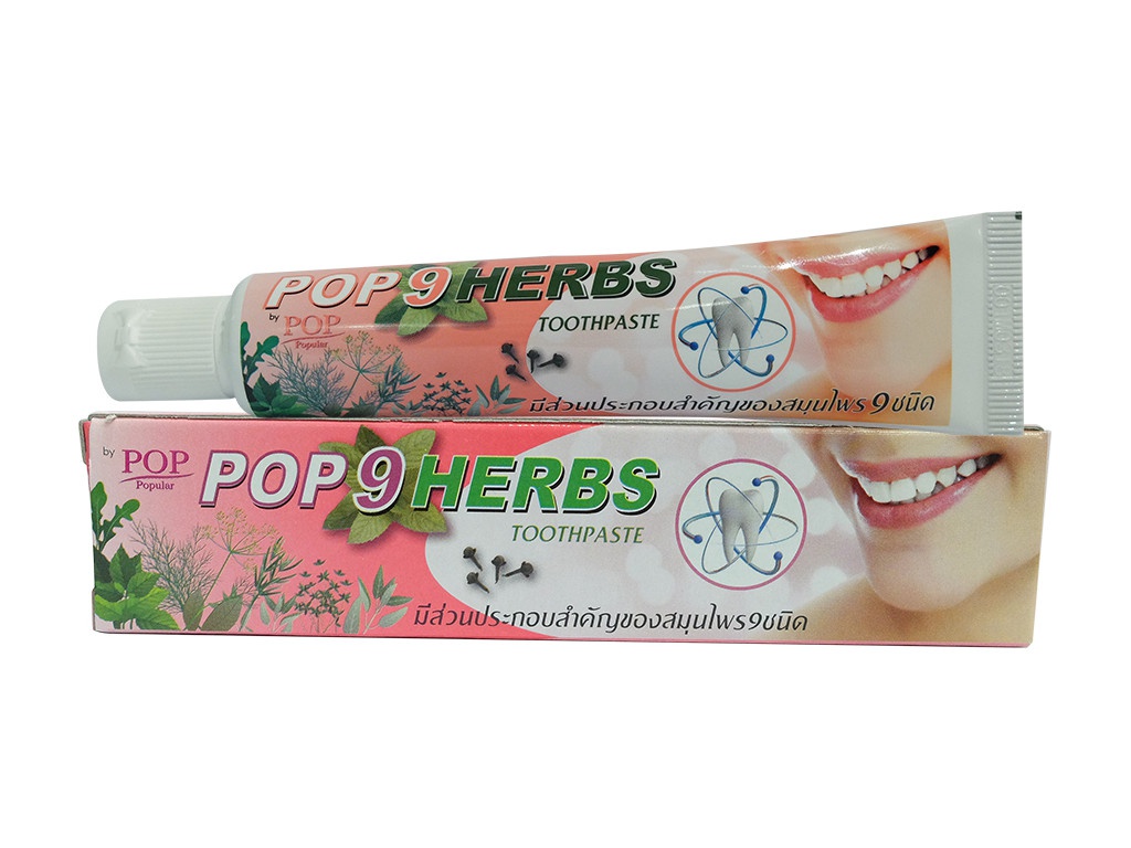 фото Зубная паста Pop Herbs 40гр 3056