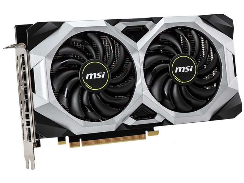 

Видеокарта MSI GeForce RTX 2060 1665Mhz PCI-E 3.0 8192Mb 14000Mhz 256 bit HDMI 3xDP RTX 2060 SUPER VENTUS GP OC 8GB, 2060 SUPER VENTUS GP OC 8GB