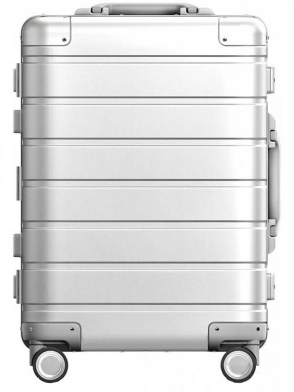 цена Чемодан Xiaomi 90 Points Metal Suitcase 20 Silver