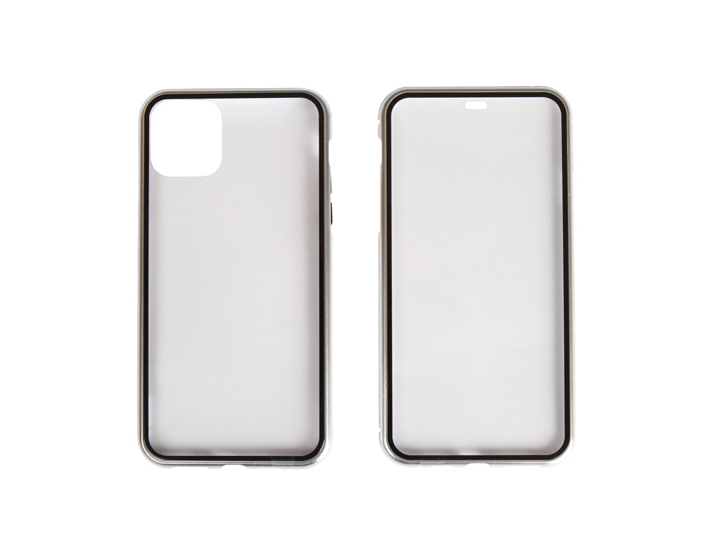 

Чехол 360 Strong Magnetic Glass для APPLE iPhone 11 Pro Max Silver 108700, 108700