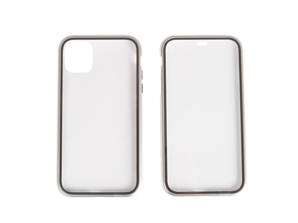 

Чехол 360 Strong Magnetic Glass для APPLE iPhone 11 Silver 108697, 108697