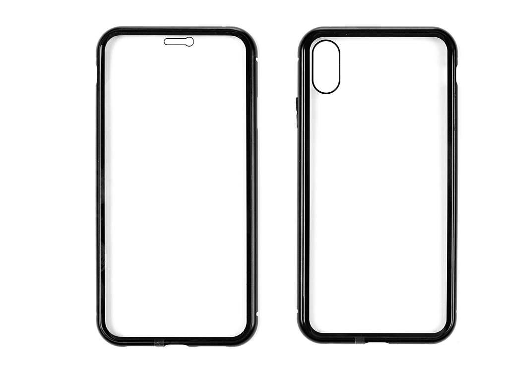 

Чехол 360 Strong Magnetic Glass для APPLE iPhone XS Max Black 108713, 108713