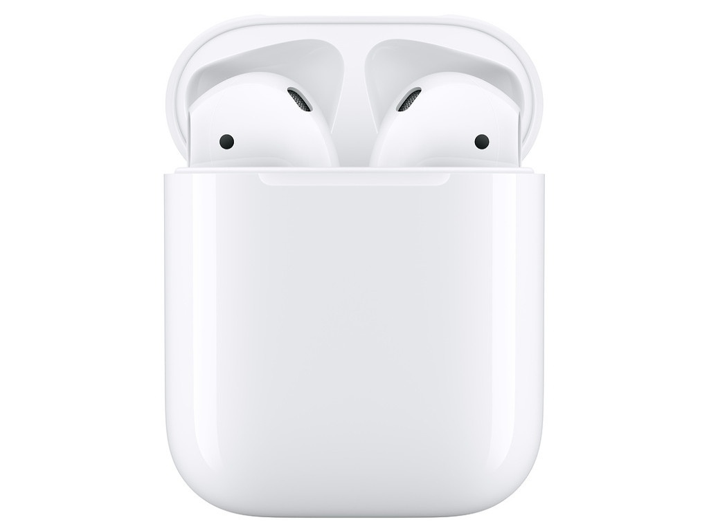 

Наушники APPLE AirPods (ver2) & Black Leather Case в зарядном футляре MV7N2RU/A Выгодный набор + серт. 200Р!!!