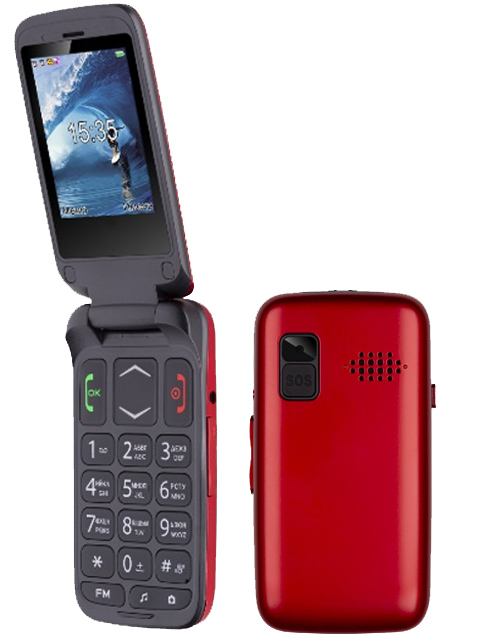 Сотовый телефон F+ Ezzy Trendy 1 Red