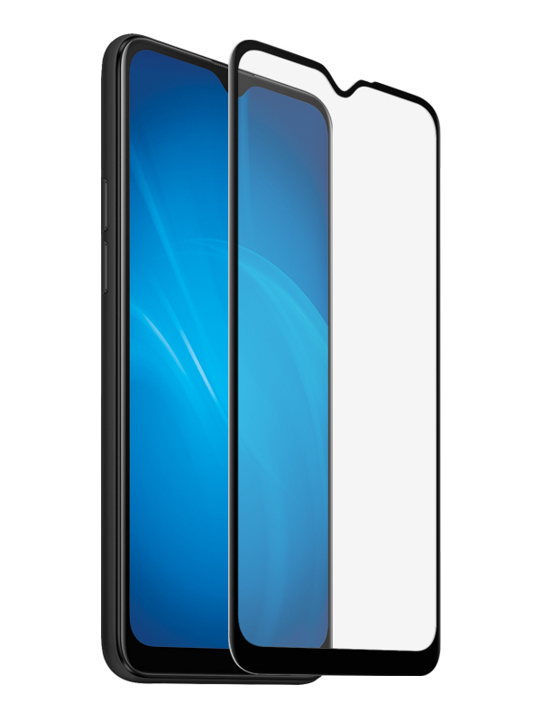 

Закаленное стекло DF для Oppo A1K oColor-05 Black, oColor-05