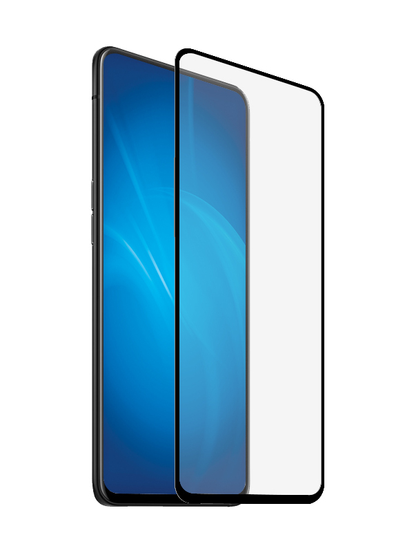 

Закаленное стекло DF для OPPO Reno 2/ Reno 2Z oColor-12 Black, oColor-12