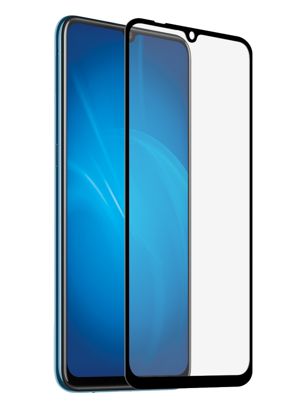 

Аксессуар Закаленное стекло DF для Vivo V17 NEO vColor-09 Black, vColor-09
