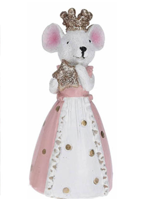 

Игрушка Koopman International Мышиная Королева Pink 6.5х5.2х12cm APF472490-королева, APF472490-королева