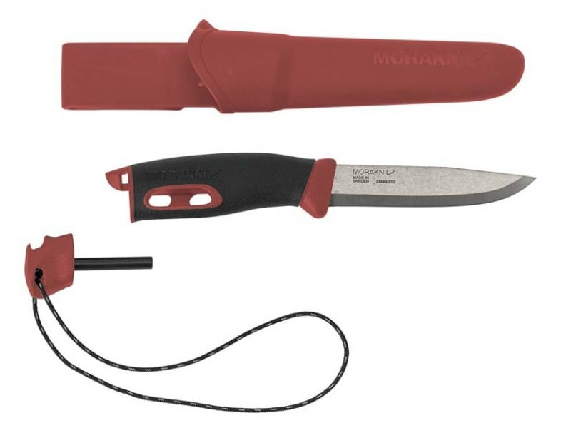 

Нож Morakniv Spark Red 13571 - длина лезвия 104мм, Spark