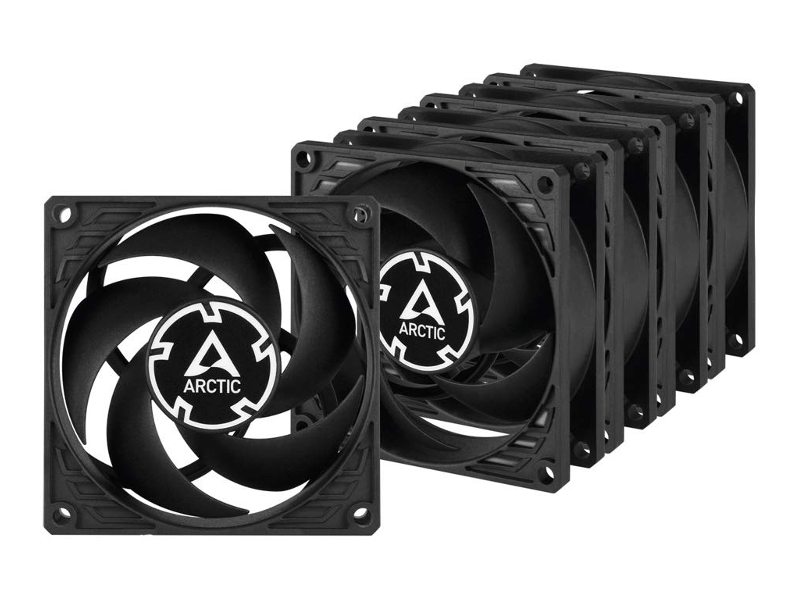Вентилятор Arctic P8 Value Pack 80x80x25mm Black-Black ACFAN00153A