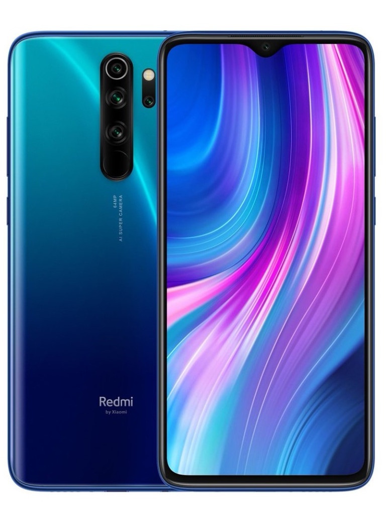 фото Сотовый телефон xiaomi redmi note 8 pro 6/128gb blue new выгодный набор + серт. 200р!!!