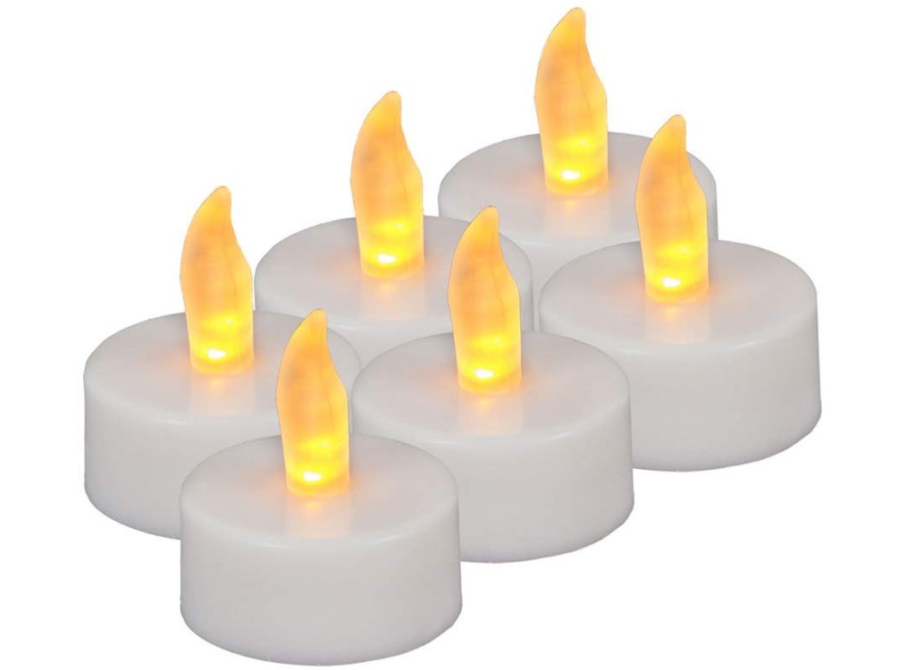 фото Светодиодная свеча Kaemingk Классическая 3.8x4.5cm 6шт White 482269