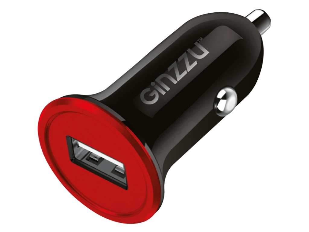 фото Зарядное устройство Ginzzu GA-4010UB USB 1A Black