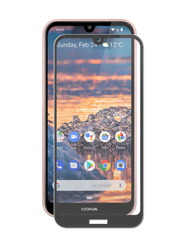 

Защитное стекло Svekla для Nokia 6.2 / 7.2 2019 Full Glue Black ZS-SVNO62-FGBL, Full Glue