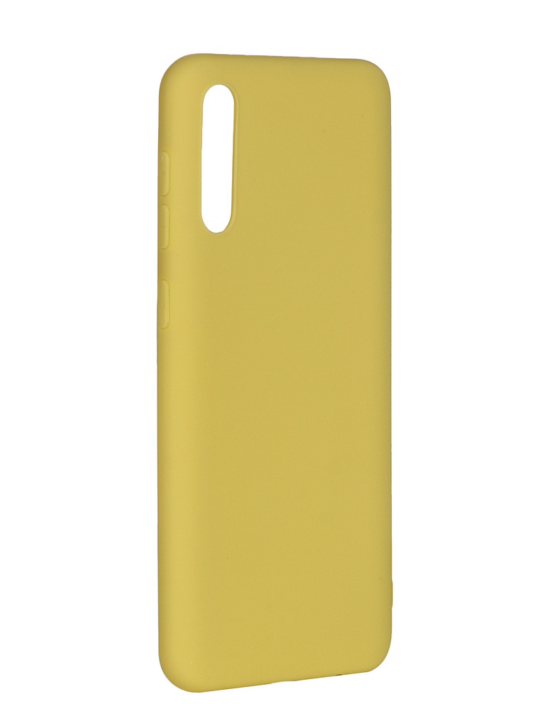 фото Аксессуар Чехол Pero для Samsung Galaxy A50 Soft Touch Yellow СС01-A50Y