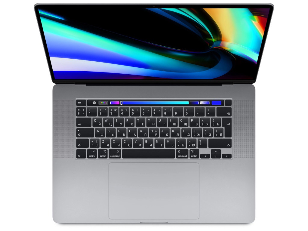 фото Ноутбук apple macbook pro 16 mvvk2ru/a space grey (intel core i9 2.3ghz/16384mb/1000gb ssd/amd radeon pro 5500m 4096mb/wi-fi/bluetooth/cam/16/3072x1920/mac os)