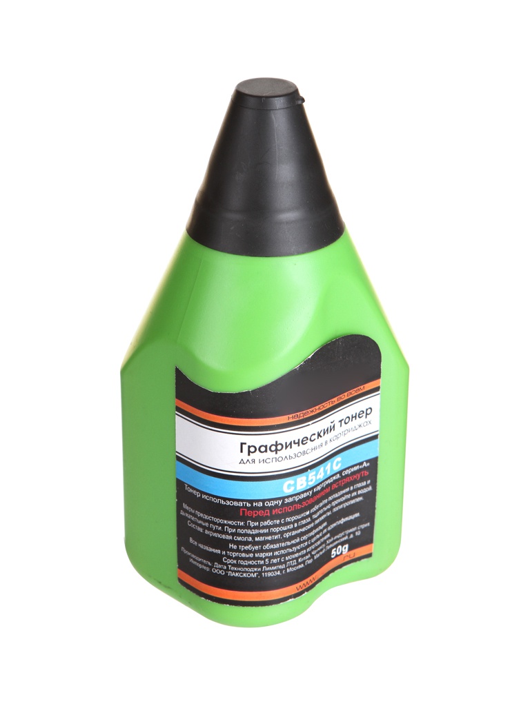 

Тонер Revcol 50g 127442 Cyan для HP CB541, 127442