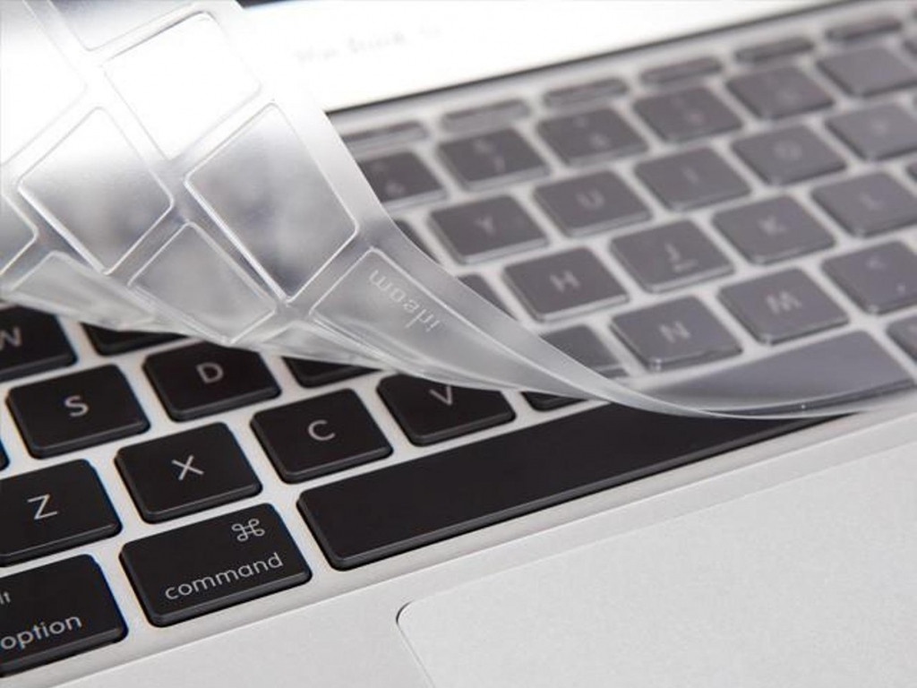 фото Аксессуар накладка на клавиатуру activ для apple macbook 13/15 crystal guard touch bar silicone 88577
