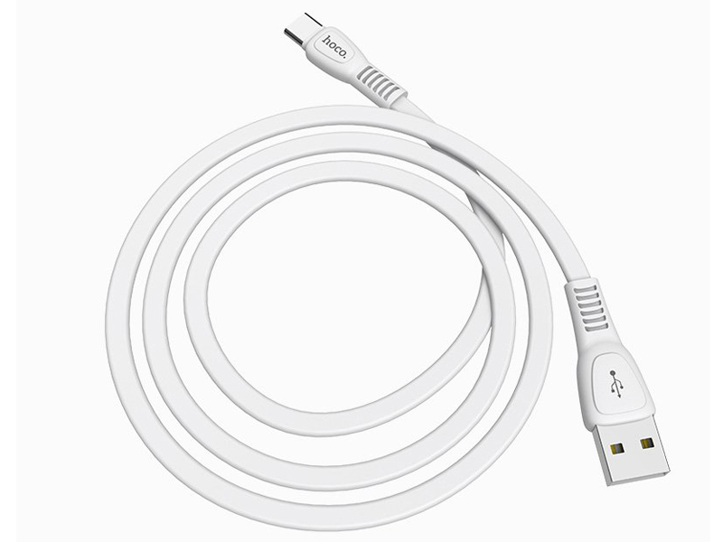 фото Аксессуар hoco x40 usb - type-c noahcharging white