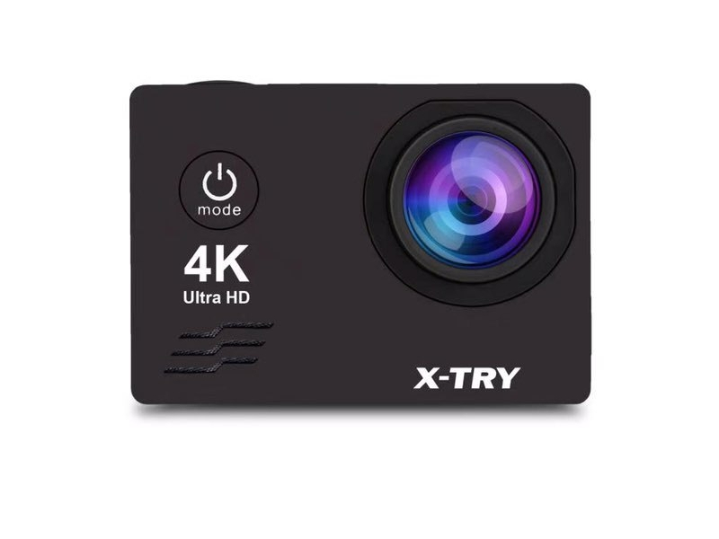 фото Экшн-камера x-try xtc164 neo power kit 4k wifi