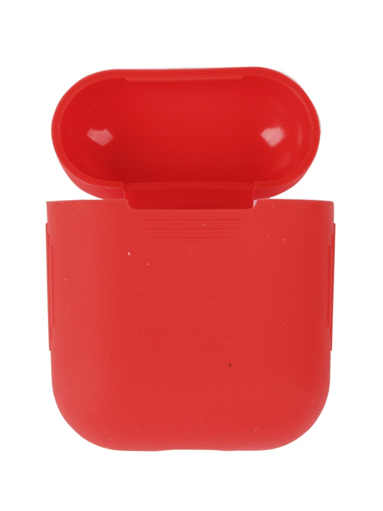 фото Чехол mobility apple airpods silicone red ут000018854