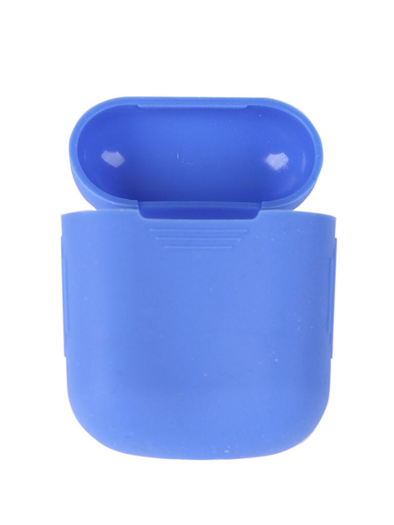 

Аксессуар Чехол mObility Apple AirPods Silicone Blue УТ000018858, УТ000018858