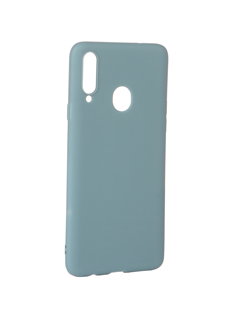 

Чехол Zibelino для Samsung Galaxy A20S A207 2019 Soft Matte Azure ZSM-SAM-A20S-AZU, ZSM-SAM-A20S-AZU