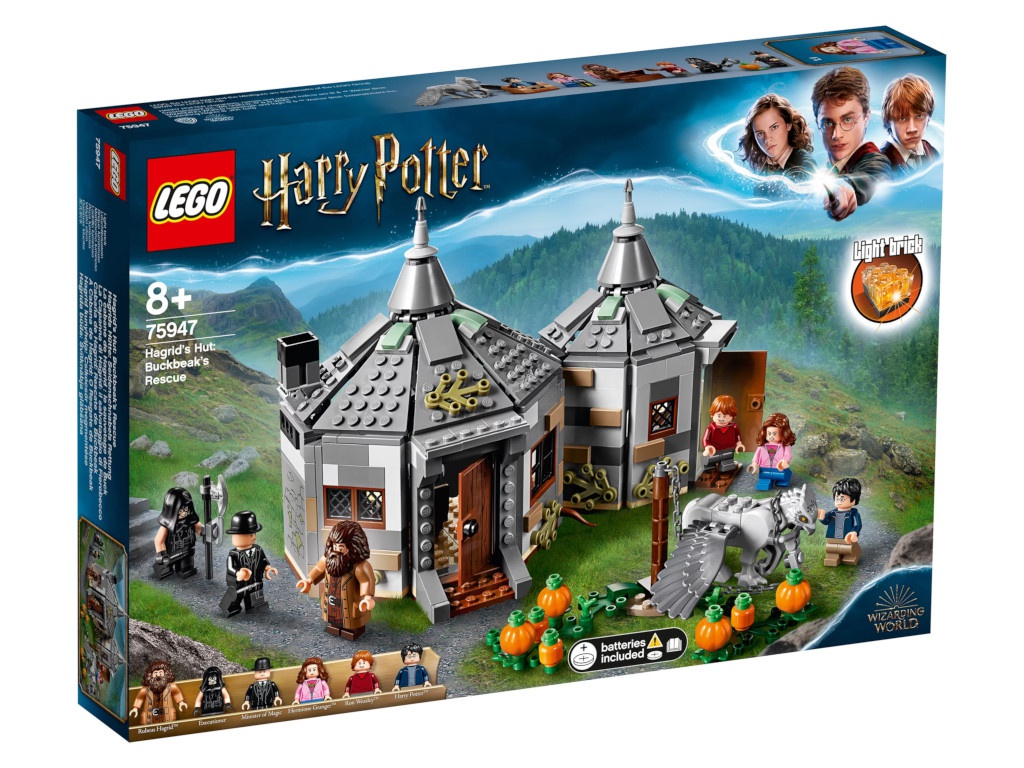 

Конструктор Lego Harry Potter Хижина Хагрида: Спасение Клювокрыла 75947, Harry Potter Хижина Хагрида: Спасение Клювокрыла