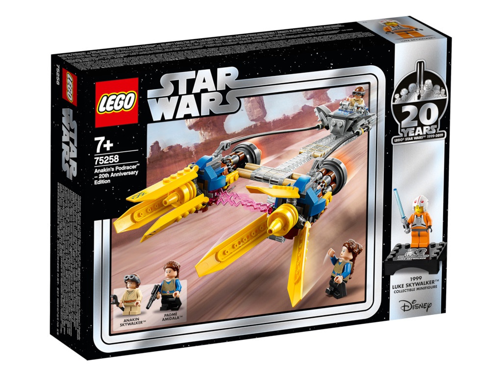 Конструктор Lego Star Wars Гоночный под Энакина: выпуск к 20-летнему юбилею 75258