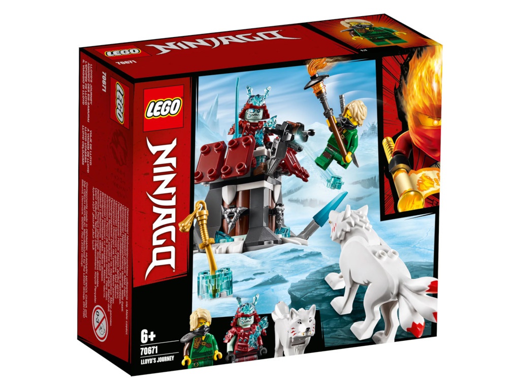 

Конструктор Lego Ninjago Путешествие Ллойда 70671, Ninjago Путешествие Ллойда