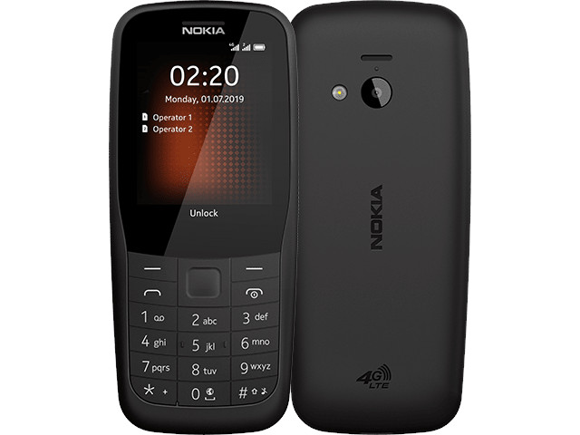 Zakazat.ru: Сотовый телефон Nokia 220 4G Dual Sim Black