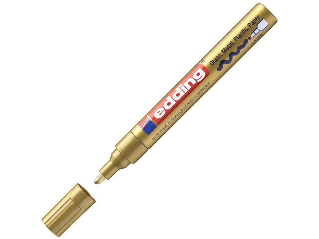 

Маркер Edding E-750/53 2-4mm Gold 803382, E-750/53 2-4mm